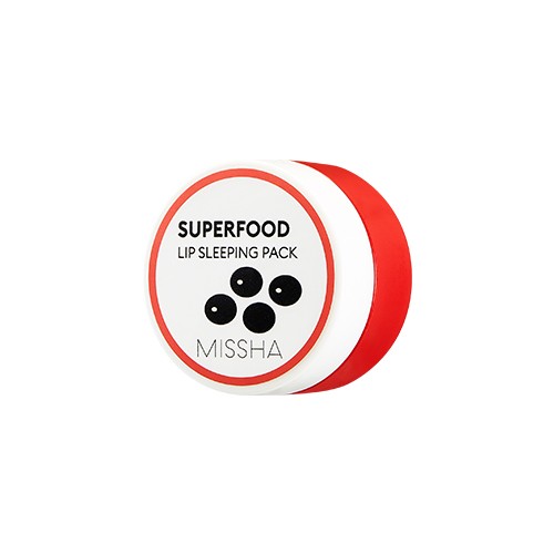 [MISSHA] Superfood Black Been Lip Sleeping Pack - kpoptown.ca