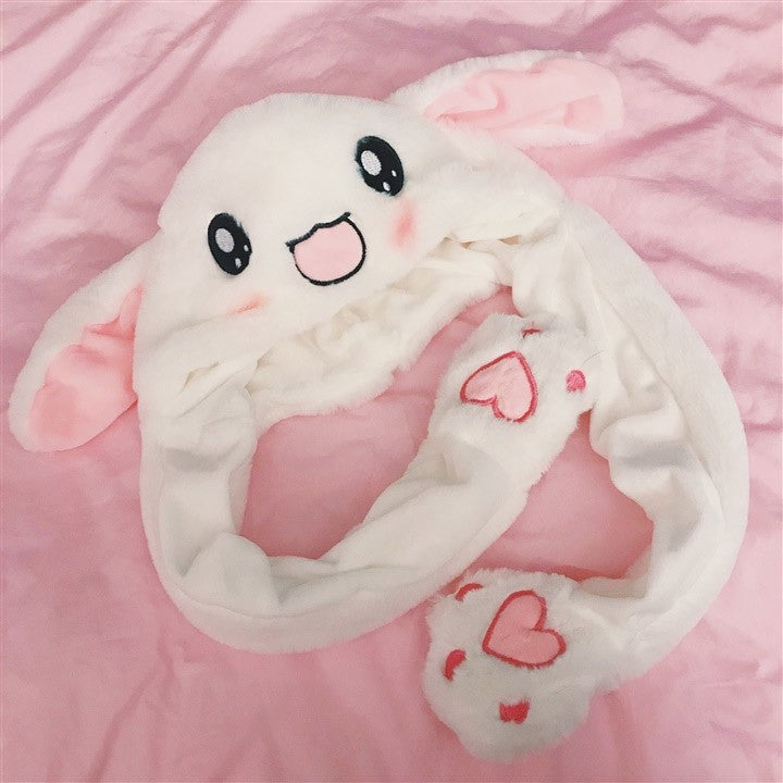 Rabbit Hat With Moving Ears - kpoptown.ca