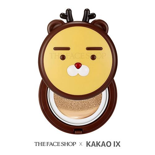 [Thefaceshop] Kakao Little Friends Rudolph Little RYAN Cushion Case (Only Case) - kpoptown.ca