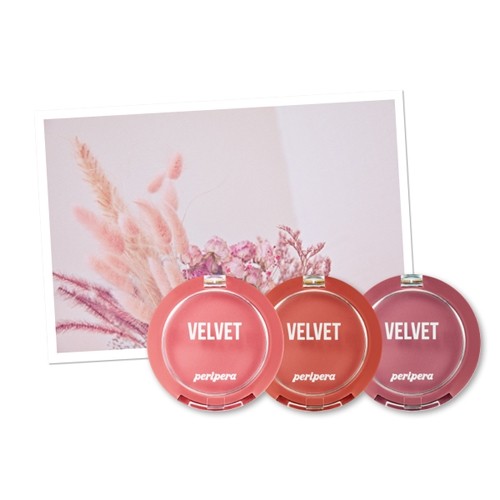 [Peripera] Pure Blushed Velvet Cheek - kpoptown.ca