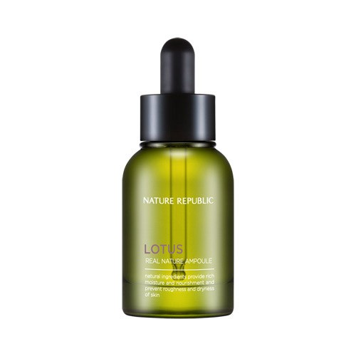 [ Nature Republic ] Real Nature Lotus Ampoule 30ml - kpoptown.ca