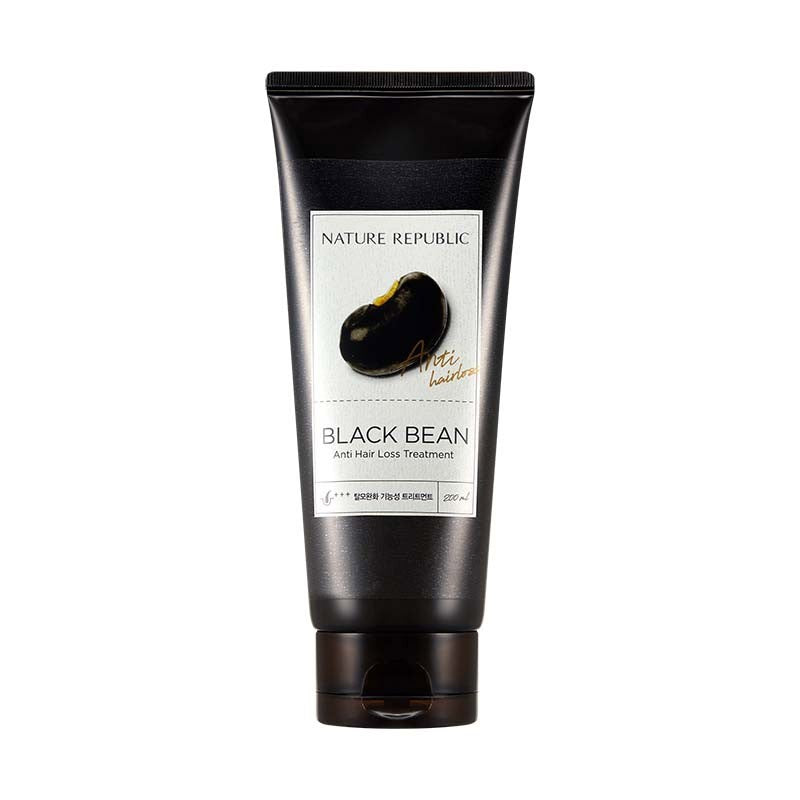 [ Nature Republic ] Black Bean Anti Hair Loss Treatment 200ml - kpoptown.ca