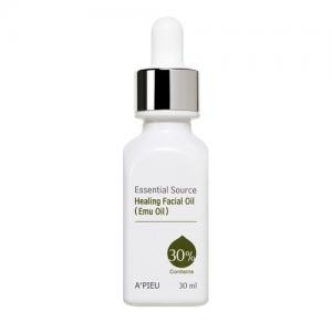 [A'PIEU 43] Essential Source Healing Facial Oil (Emu Oil) 30ml - kpoptown.ca