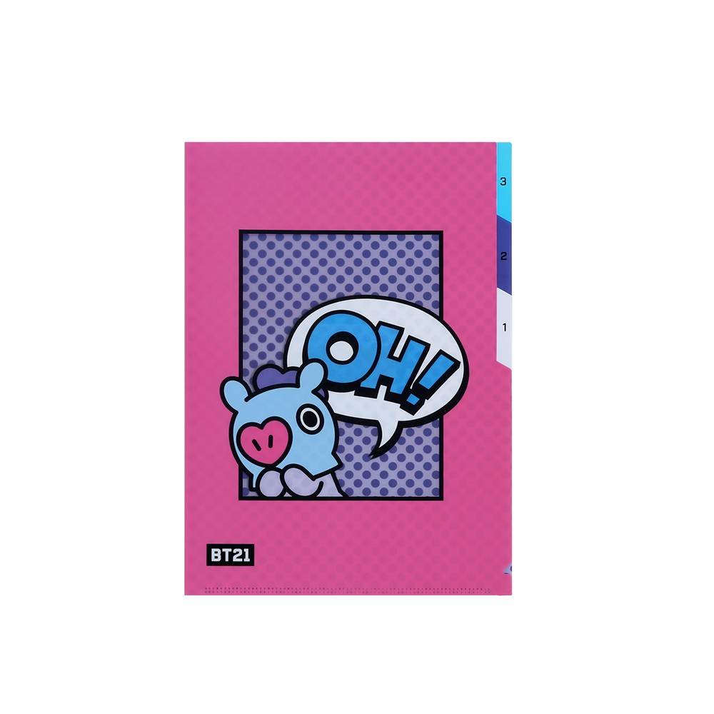 [BT21] BTS 3 POCKET PP FOLDER - kpoptown.ca