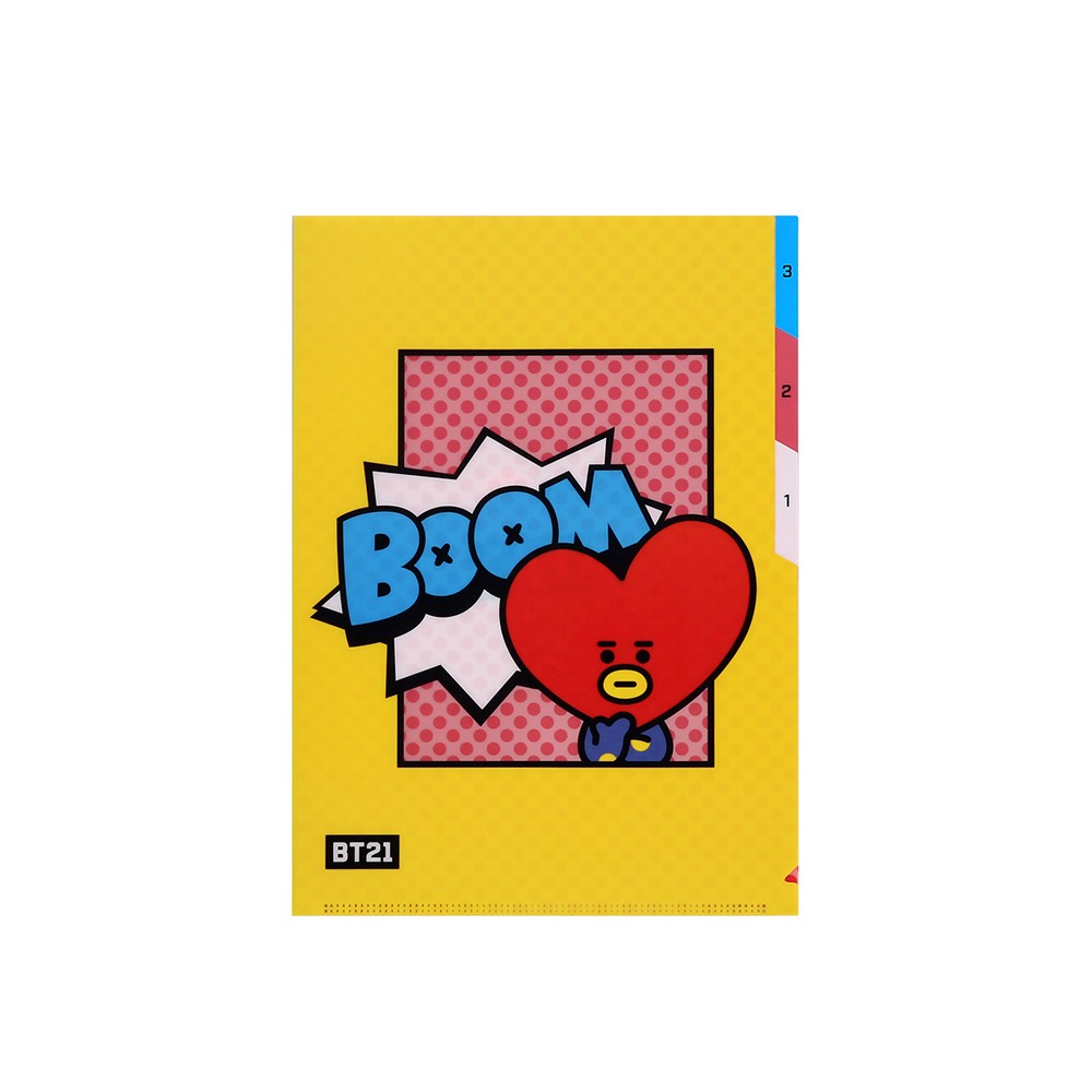 [BT21] BTS 3 POCKET PP FOLDER - kpoptown.ca