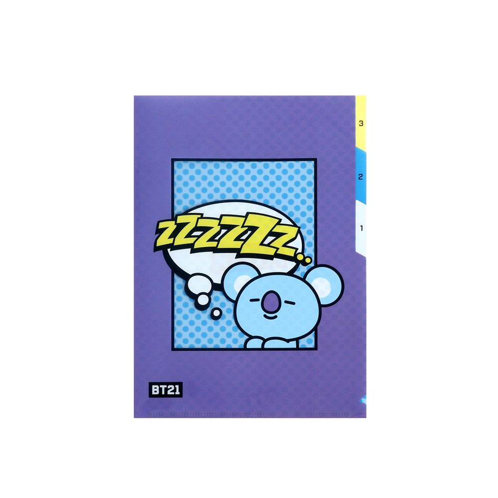 [BT21] BTS 3 POCKET PP FOLDER - kpoptown.ca