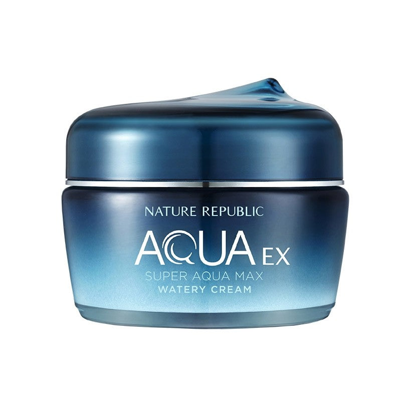 [ Nature Republic ] Super Aqua Max EX Watery Cream 80ml - kpoptown.ca