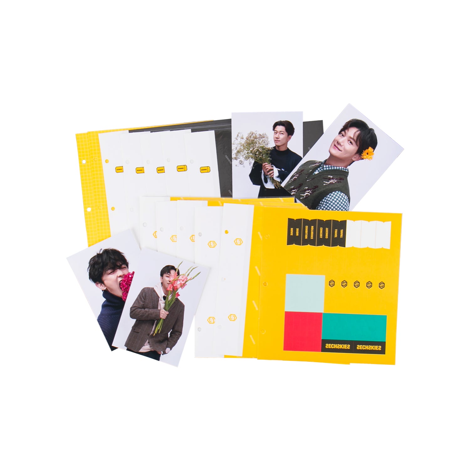 SECHSKIES 2018 CONCERT "NOW HERE AGAIN" Goods - SCRAP BOOK REFILL SET - kpoptown.ca