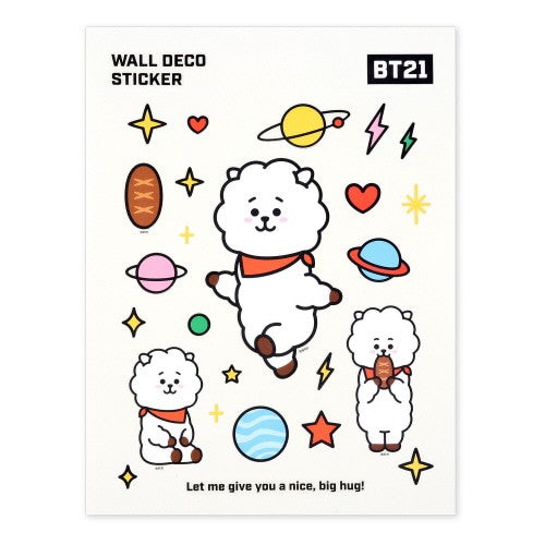 [BT21] BTS Monopoly Collaboration - Wall Deco Sticker - kpoptown.ca