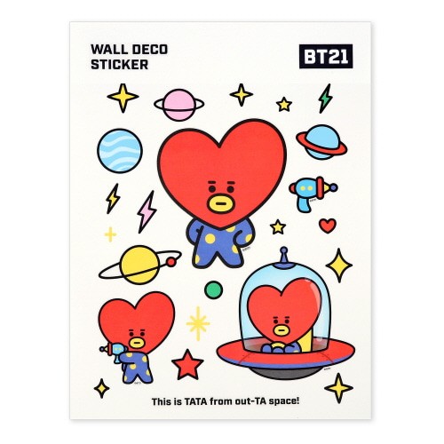 [BT21] BTS Monopoly Collaboration - Wall Deco Sticker - kpoptown.ca