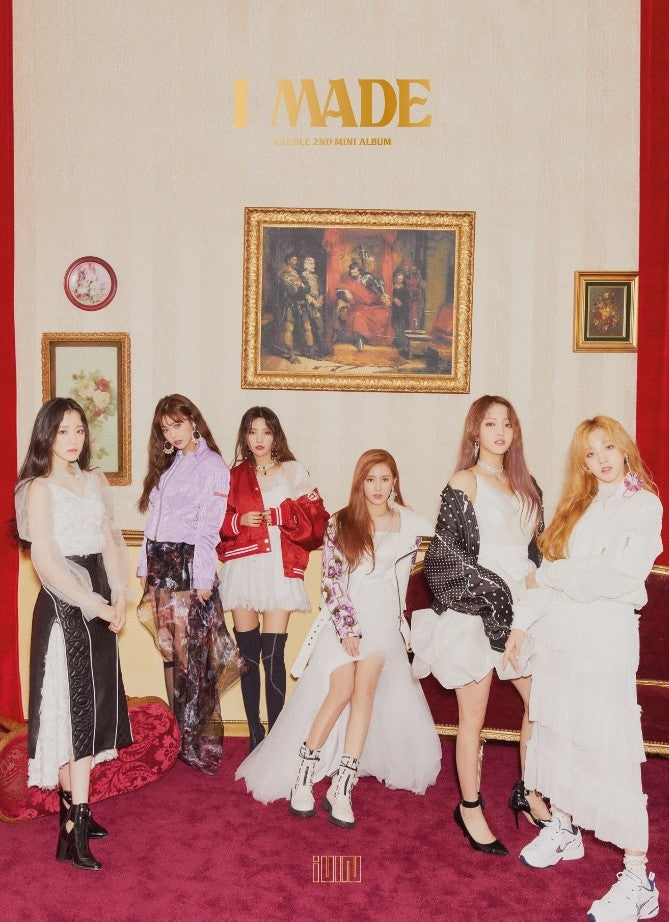 (G)I-DLE 2nd Mini Album - I MADE CD + Poster - kpoptown.ca