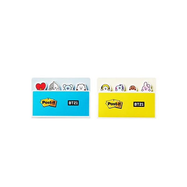 [BT21] BTS 3M Collaboration - Post it Flag - kpoptown.ca