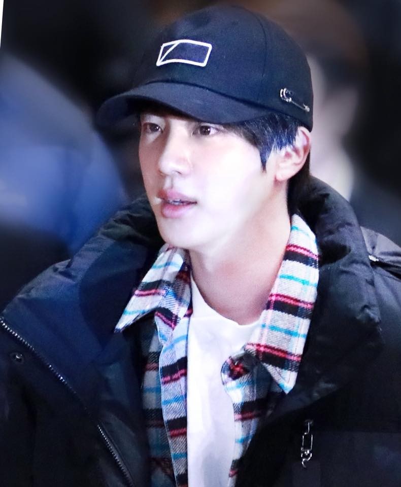 BTS x MACK BARRY Collaboration Goods - NONAME CURVE CAP BLACK (JIN) - kpoptown.ca