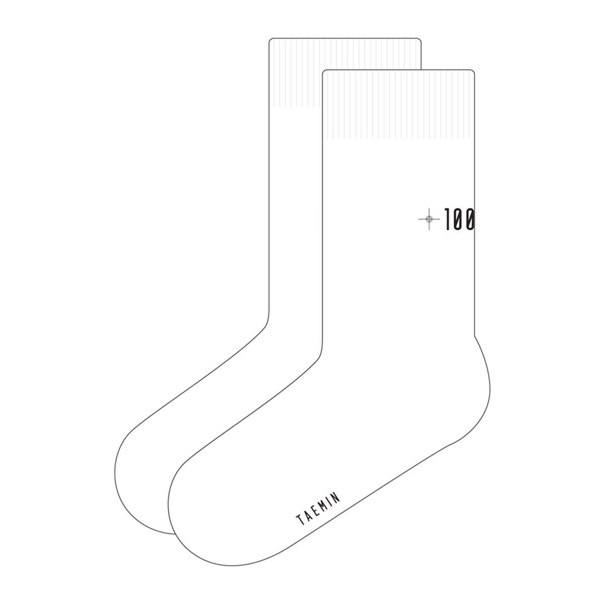 TAEMIN 2nd CONCERT T1001101 Goods - Socks - kpoptown.ca