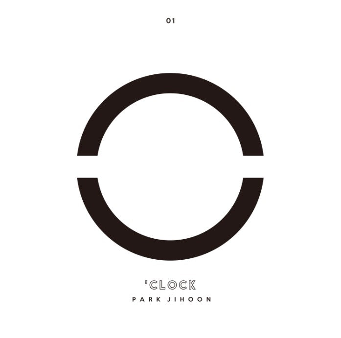 PARK JIHOON 1st Mini Album - O'CLOCK CD + Poster - kpoptown.ca