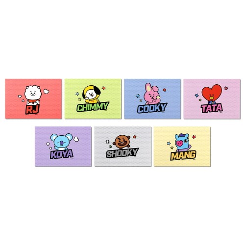 [BT21] BT21 X Monopoly Collaboration - MEMO PAD POP - kpoptown.ca