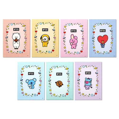 [BT21] BT21 X Monopoly Collaboration - LETTER PAD - kpoptown.ca