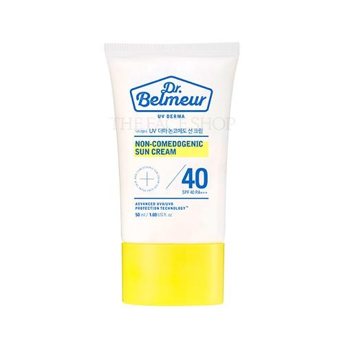 [Thefaceshop] Dr.Belmeur UV DERMA Non-Comedogenic Sun Cream 50ml - kpoptown.ca