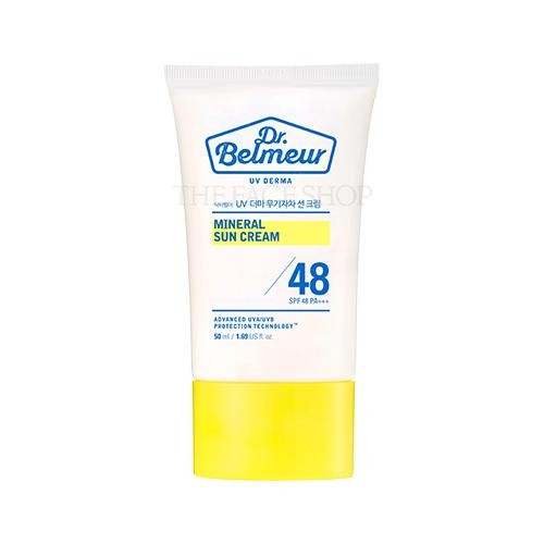 [Thefaceshop] Dr.Belmeur UV DERMA Mineral Sun Cream 50ml - kpoptown.ca