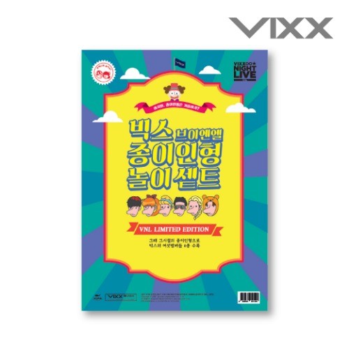 VIXX Starlight 4th Fan Meeting [VNL] Goods - COVIXX PAPER DOLL SET - kpoptown.ca