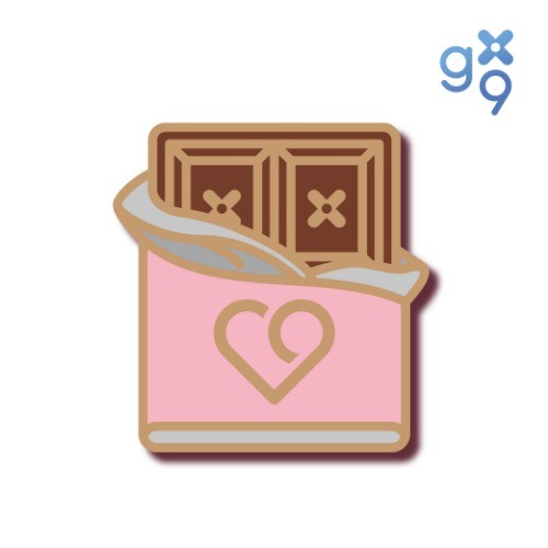 GUGUDAN Act.3 Chococo Factory Goods - Badge - kpoptown.ca