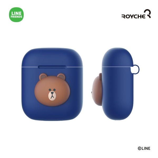 [LINE FRIENDS Official Goods] Royche Collaboration - AIRPOD Case - kpoptown.ca