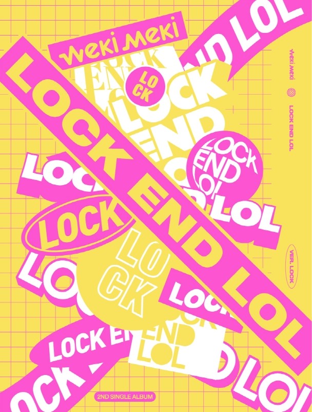 Weki Meki 2nd Single Album - LOCK END LOL (LOCK Ver.) CD - kpoptown.ca