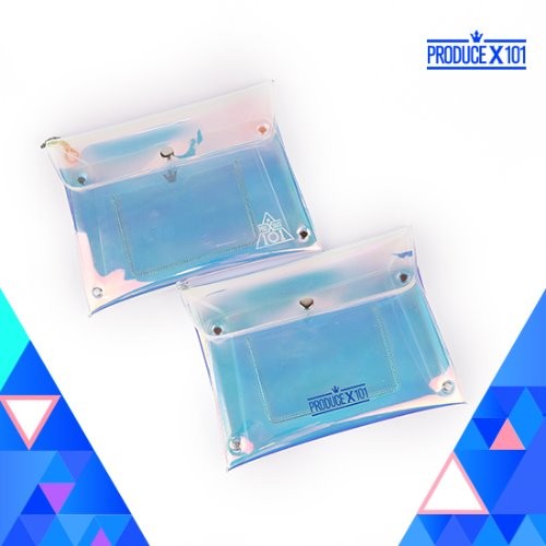 PRODUCE X 101 Official Goods - HOLOGRAM POUCH - kpoptown.ca