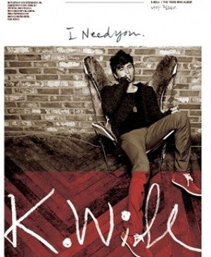 K.Will 3rd Mini Album I need you 니가 필요해 CD - kpoptown.ca