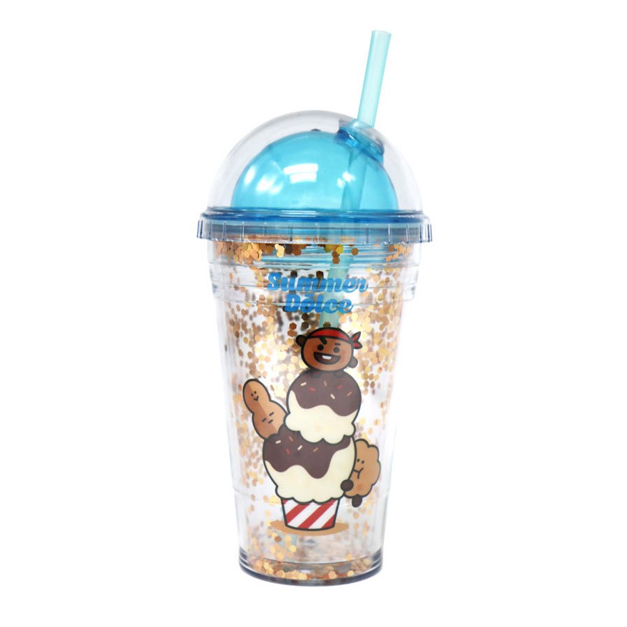 [BT21] Summer Dolce Glitter Cold Cup - kpoptown.ca