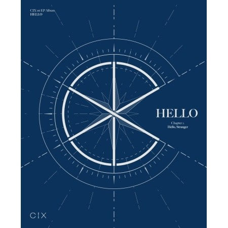 CIX 1st EP Album - HELLO CHAPTER 1. [HELLO, STRANGER] (Stranger ver) CD - kpoptown.ca