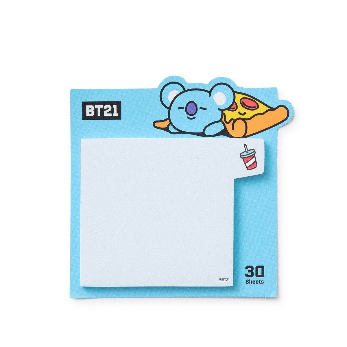 [BT21] BTS Line Friends Collaboration - Bite Sticky Memo - kpoptown.ca