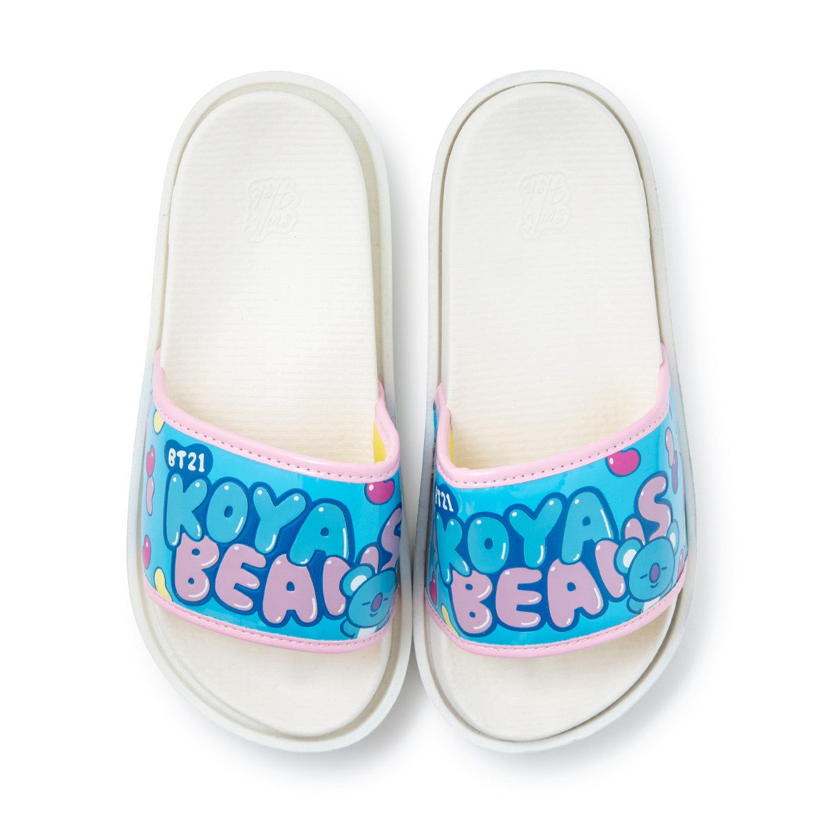 [BT21] BTS Line Friends Collaboration - Sweet Fish Slide Slipper - kpoptown.ca