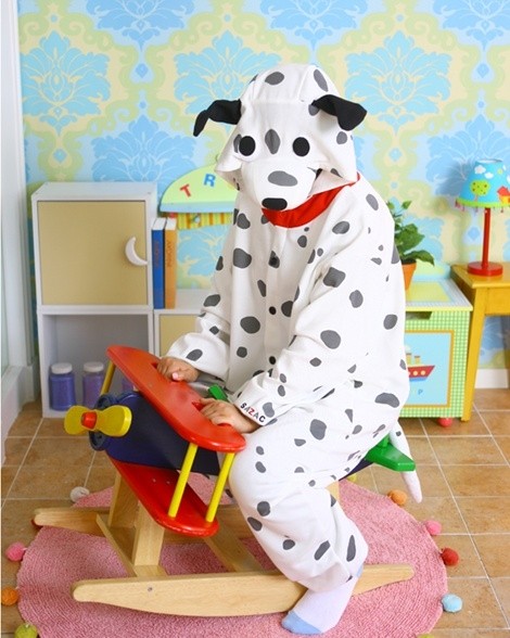 [PJA33] Animal Pajamas - Dalmatian - kpoptown.ca