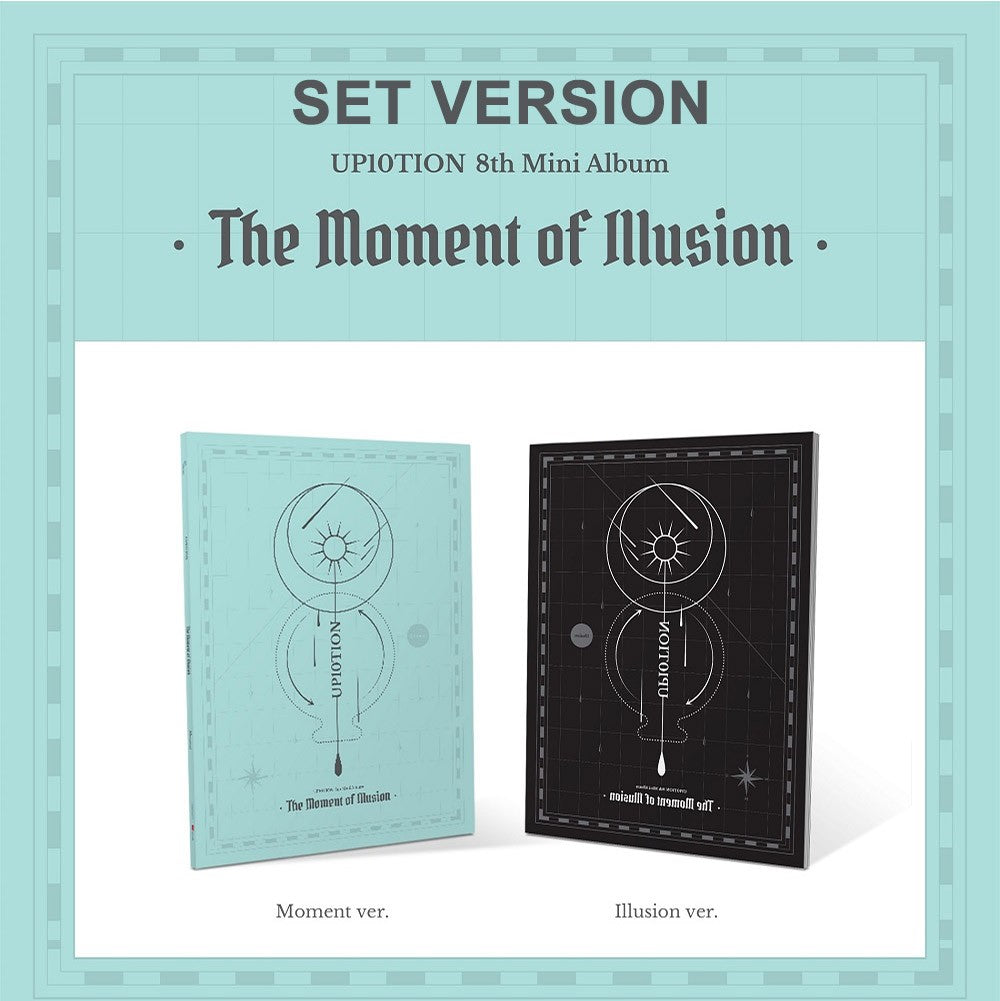 [SET] UP10TION 8th Mini Album - The Moment of Illusion (SET ver.) 2CD - kpoptown.ca