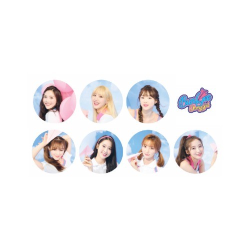 Oh My Girl 2019 CONCEPT STORE Goods - PIN BUTTON & WAPPEN SET - kpoptown.ca