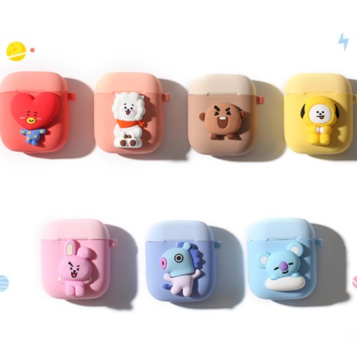 [BT21] BTS Royche Collaboration - Two-Tone Airpod Case - kpoptown.ca