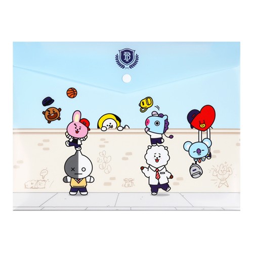 [BT21] BT21 X Monopoly Collaboration - PP File Pocket - kpoptown.ca