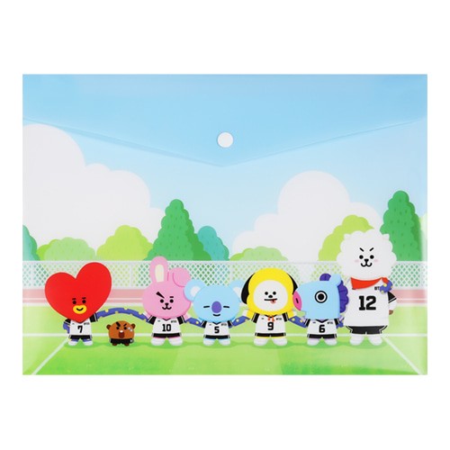 [BT21] BT21 X Monopoly Collaboration - PP File Pocket - kpoptown.ca