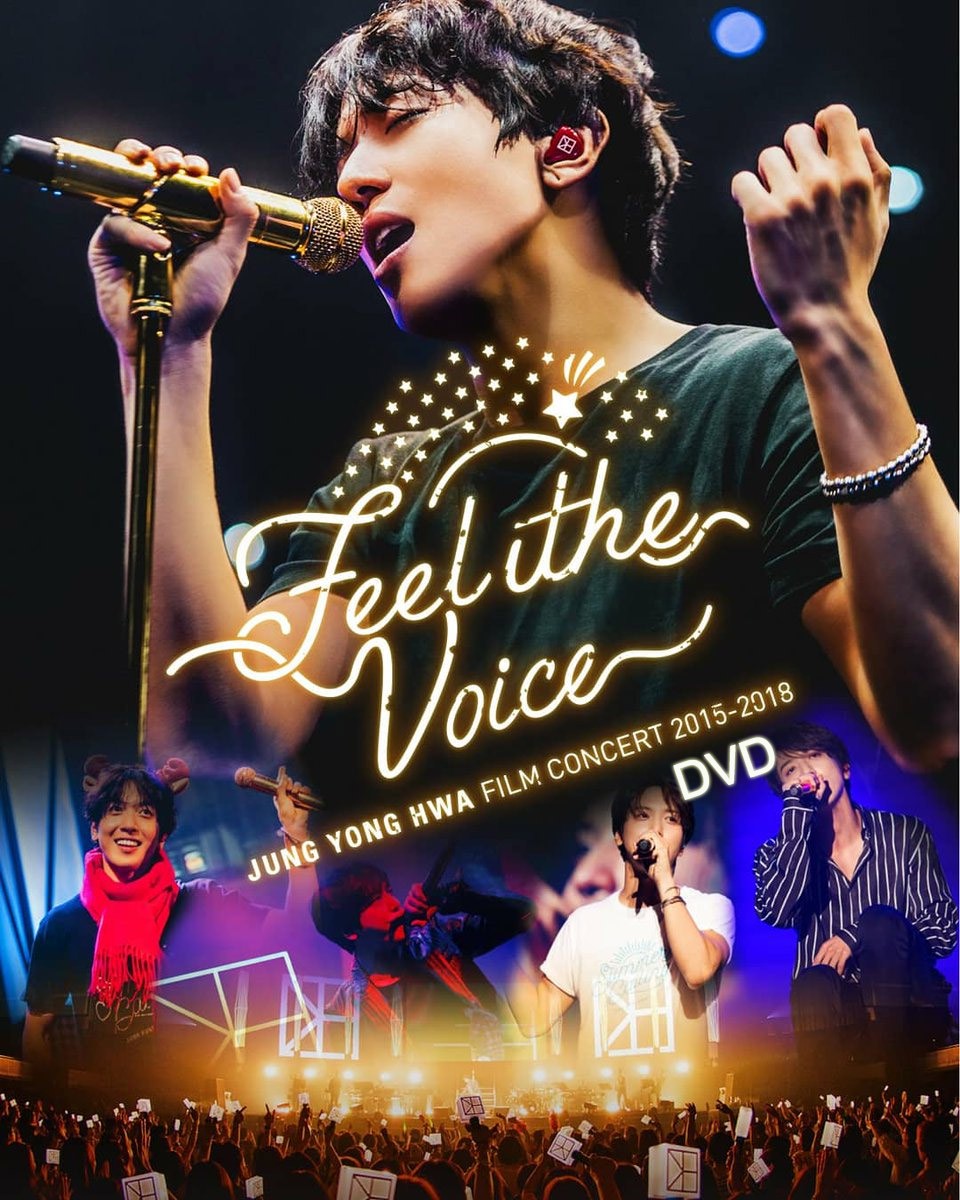 [Japanese Edition] JUNG YONG HWA: FILM CONCERT 2015-2018 "Feel The Voice" DVD - kpoptown.ca