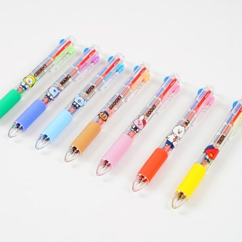 [BT21] BTS Kumhong Fancy Collaboration - 3+1 Ball Pen - kpoptown.ca