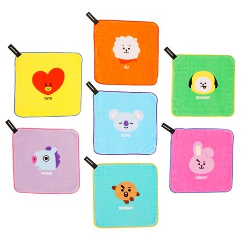 [BT21] BTS Kumhong Fancy Collaboration - Hand Towel - kpoptown.ca