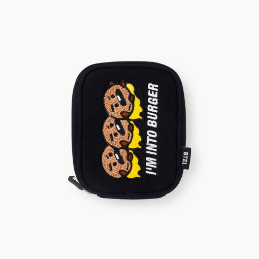 [BT21] BTS Line Friends Collaboration - Bite Boucle Multi Pouch - kpoptown.ca