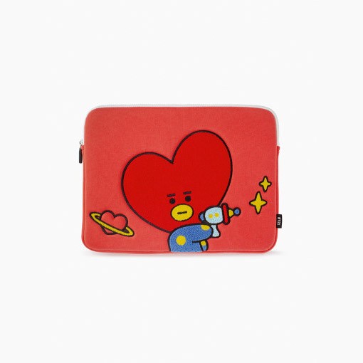 [BT21] BTS Line Friends Collaboration - Bite Boucle Laptop Sleeve 13" - kpoptown.ca