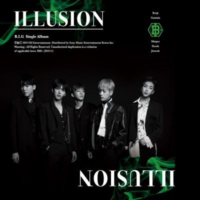 B.I.G Single Album - ILLUSION CD - kpoptown.ca