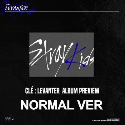 Stray Kids - Clé : LEVANTER (Normal , Random Ver) CD - kpoptown.ca