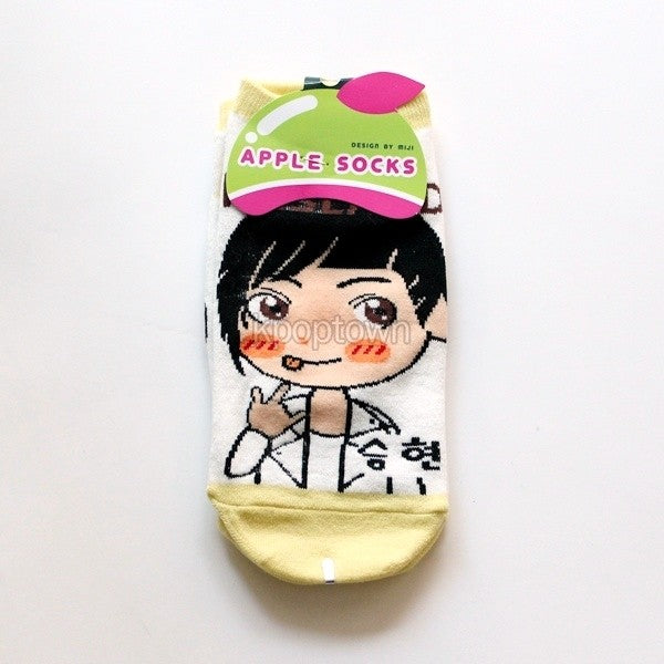 FTISLAND Character Socks Apple Version - SeungHyun - kpoptown.ca