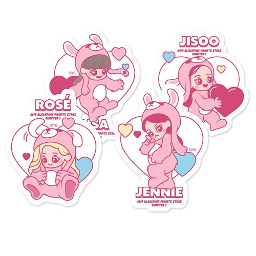 BLACKPINK PATCHMANIA Goods - CHARACTER STICKER - kpoptown.ca