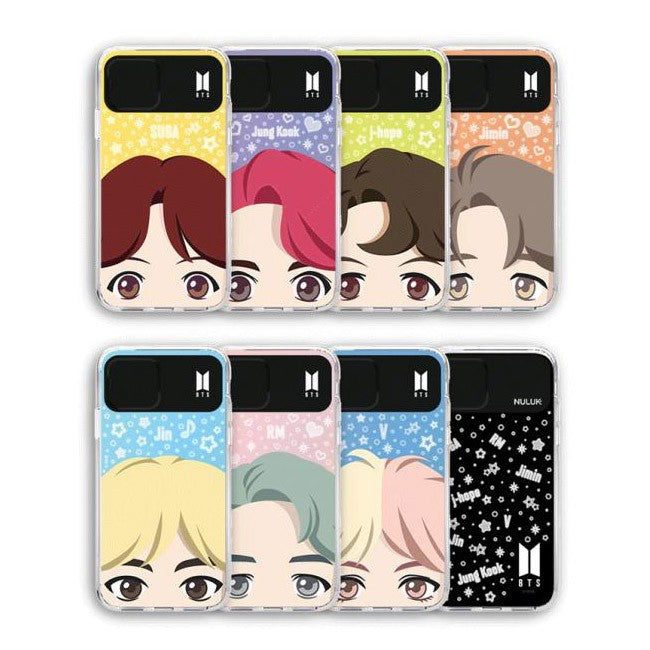 BTS CHARACTER Goods - FULL FACE LIGHT UP Case - kpoptown.ca