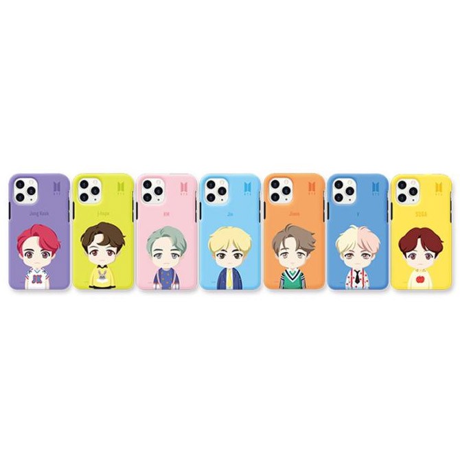 BTS CHARACTER Goods - UPPER BODY DUAL GUARD Case for iPhone - kpoptown.ca